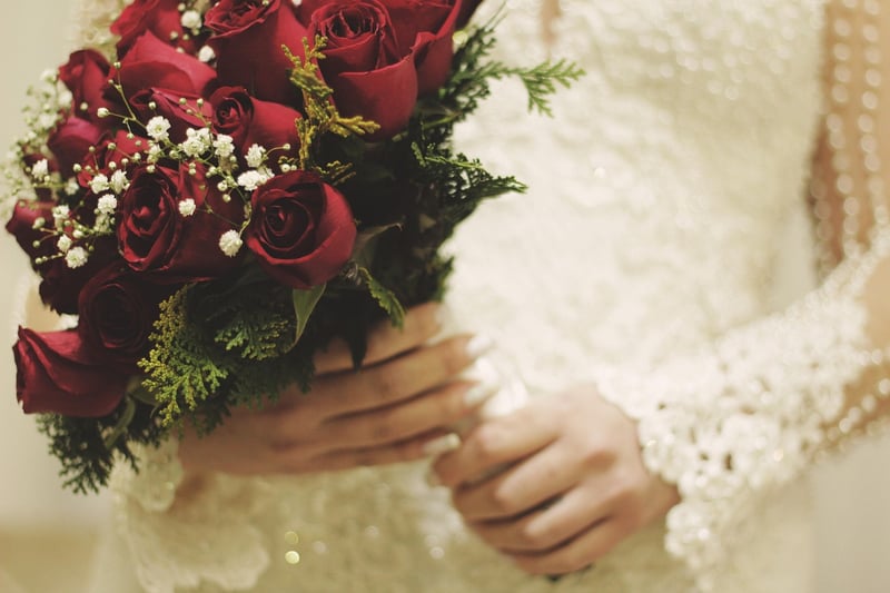 Wedding Ceremony Floral Arrangement